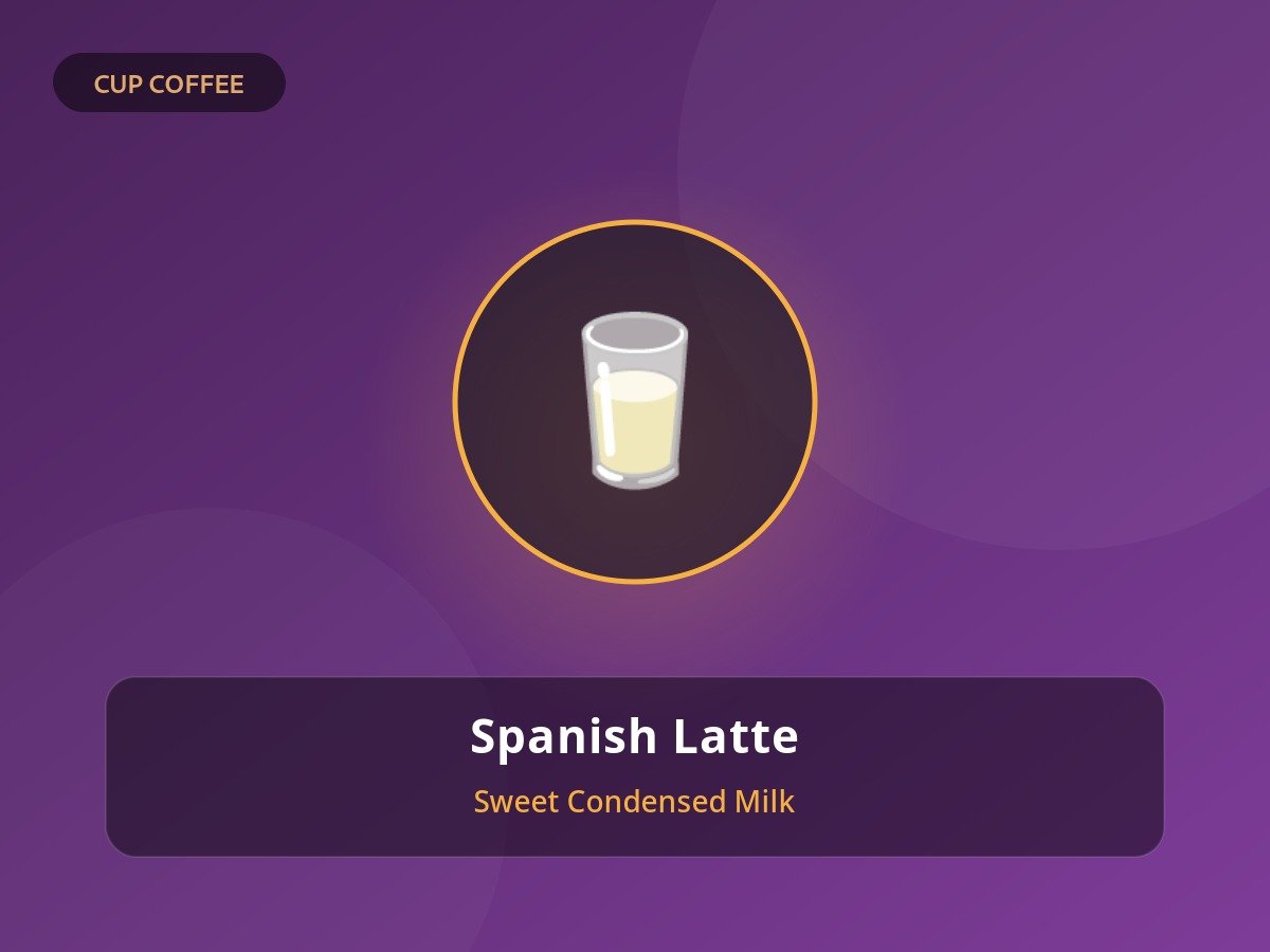 Signature Spanish Latte